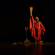 American dancer Kehinde Ishangi performs a solo show called Ancestor at the French Institute in Ouagadougou. The performance blended contemporary ballet with African dance.